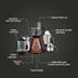 Picture of Preethi Zodiac Stardust MG 265 including Masterchef Jar, Super Extractor 750 Watts Juicer Mixer Grinder (ZODIACSTARDUST)